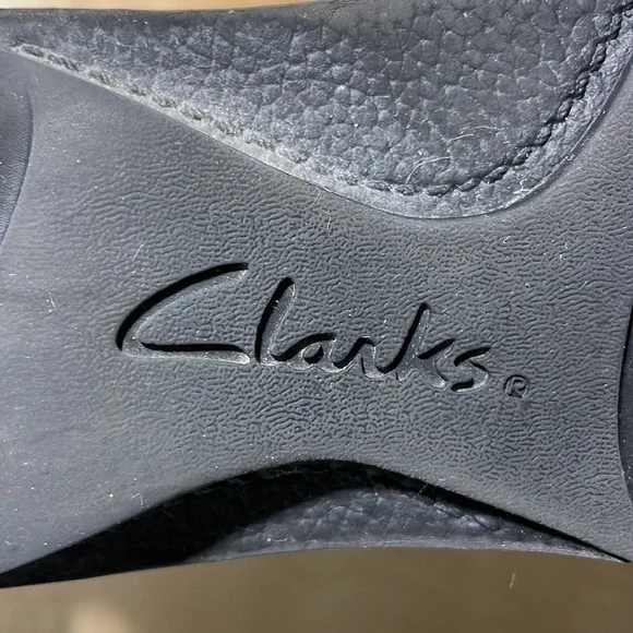 Clarks Bendables Nikki Plaza Genuine Leather Combat Boots - Brown - Picture 8 of 10